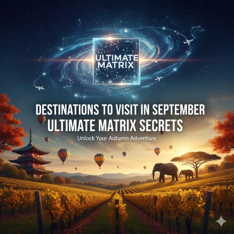 Destinations to Visit in September Ultimate Matrix Secrets