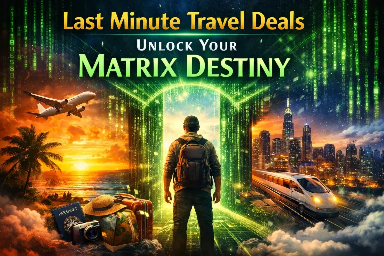 Last Minute Travel Deals Unlock Your Matrix Destiny
